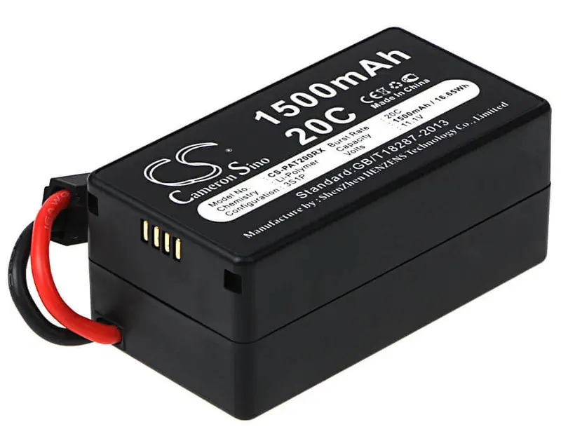Parrot Drone Battery – 11.1V Li-Polymer, 1500Mah, 16.65Wh (For Ar.Drone 1.0 & 2.0) 1