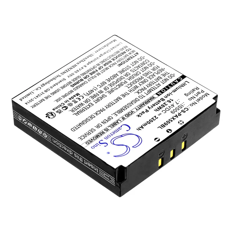 Pax Payment Terminal Battery – 7.4V Li-Ion 2200Mah (16.28Wh) For Is509, S900 1