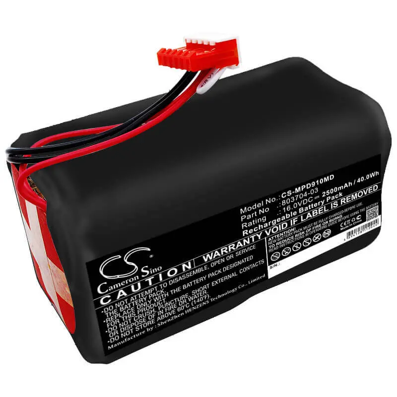 Physio-Control & Medtronic Lifepak 9/9A Medical Battery – 16.0V Sealed Lead Acid, 2500Mah, 40.00Wh 1