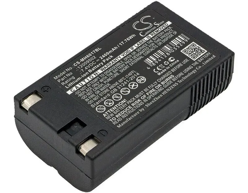 Portable Printer Battery – 7.4V 2400Mah Li-Ion (17.76Wh) Compatible With Sierra, Pathfinder, Paxar, Monarch, Handiprint 6017 & 6032 1