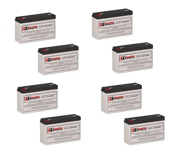 Powerware Pw5119-2000I Ups Battery Pack – 8 × 6V, 12Ah, 72Wh Total 1