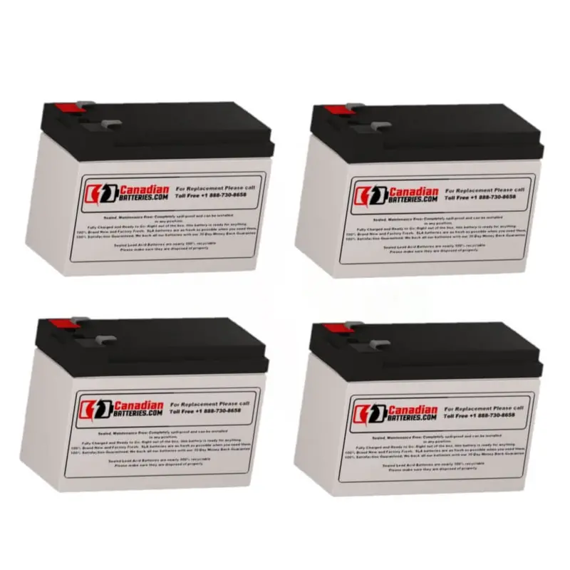 Powerware Pw9120 1500Va Ups Battery Pack – 4×12V 7Ah Sealed Lead-Acid (84Wh Total) 1