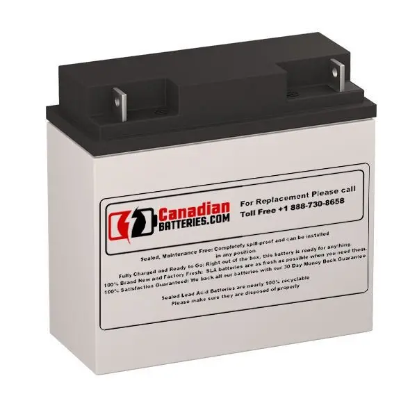 Prostar Pr12180 Nb-Terminal Replacement Battery – 12V, 18Ah Sla 1