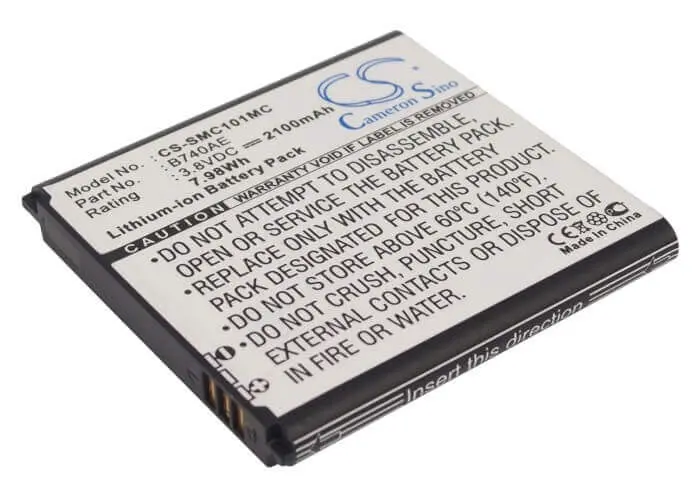 Samsung Galaxy S4 Zoom Lte Camera Battery – 3.8V 2100Mah Li-Ion (B740Ac) 1