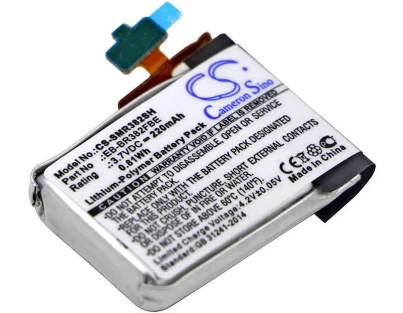 Samsung Gear Live Smartwatch Battery – 3.7V 220Mah Li-Polymer (0.81Wh), Eb-Br382Fbe 1