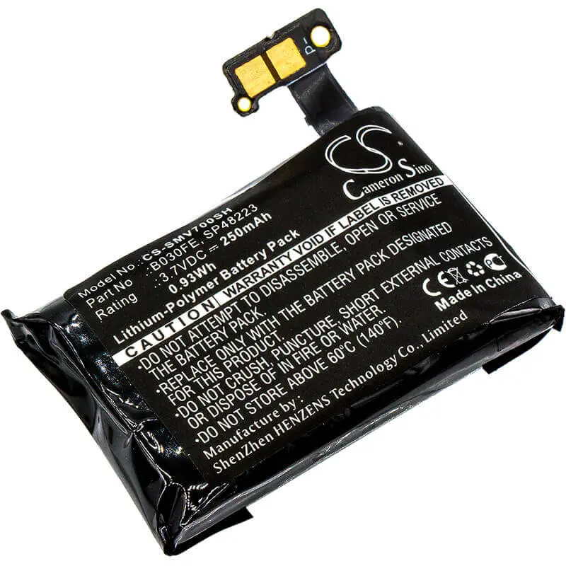 Samsung Gear S1 Smartwatch Battery – 3.7V, 250Mah Li-Polymer, 0.93Wh (B030Fe, Sm-V700) 1
