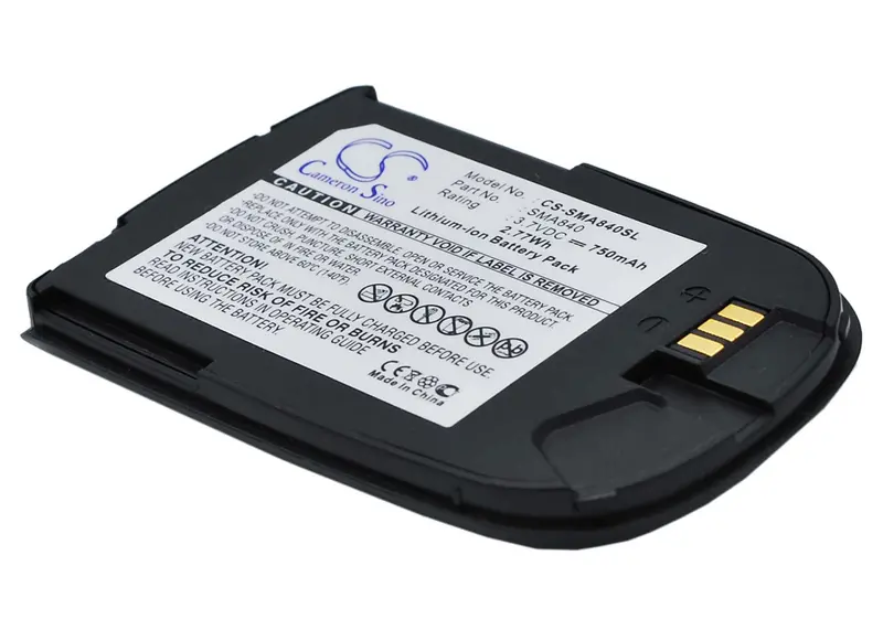Samsung Sph-A820 / Sprint Pm-A840 Battery – 3.7V Li-Ion 750Mah (2.78Wh) 1