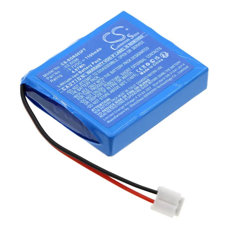 Scangrip-Compatible 3.7V 1100Mah Li-Ion Flashlight Battery (Model 3.5096 / Miniform 03.5036, 4.07Wh) 1