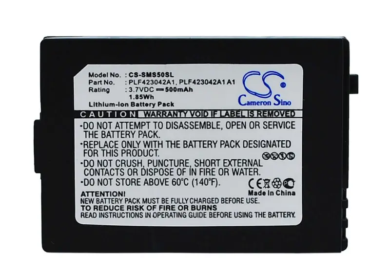 Sirius S50 & S50Sb1 Portable Radio Battery – 3.7V, 500Mah, 1.85Wh Li-Ion 1