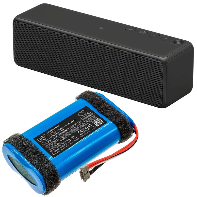 Sony Portable Speaker Battery – 7.4V Li-Ion, 3000Mah, 22.20Wh (Srs-Hg1, Srs-Hg110) 1