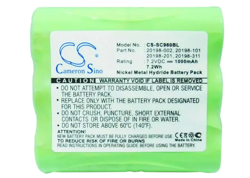 Symbol Barcode Scanner Battery – 7.2V, 1000Mah, 7.20Wh (Ptc-960C, Ptc-960Cl, Ptc-960L) 1