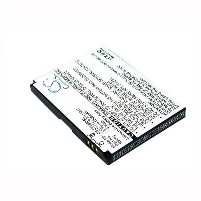Universal 3.7V 1000Mah Li-Ion Smartphone Battery – Compatible With Vodafone, Zte, And Models P752D & Li3711T42P3H513857 (3.7Wh) 1