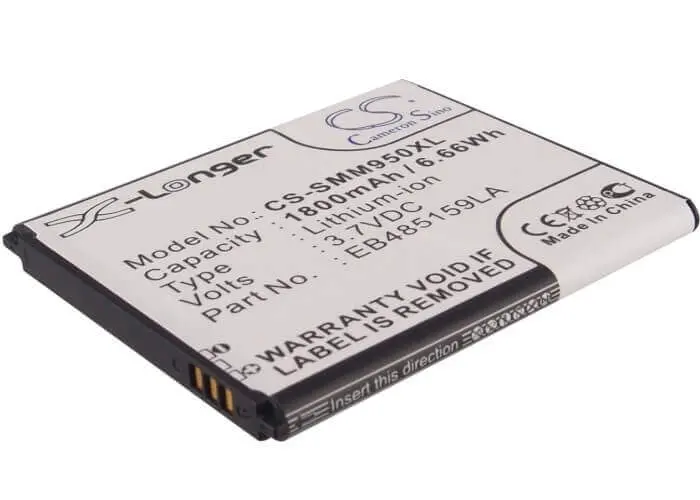 Virgin Mobile Galaxy Reverb & Xcover 2 Battery – 3.7V 1800Mah Li-Ion (Eb485159La) 1