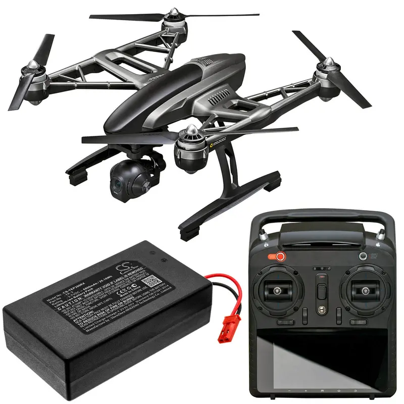 Yuneec Drone Remote Battery: 3.7V 6800Mah Li-Ion (Yp-3 / Q500 / St10, 25.16Wh) 1