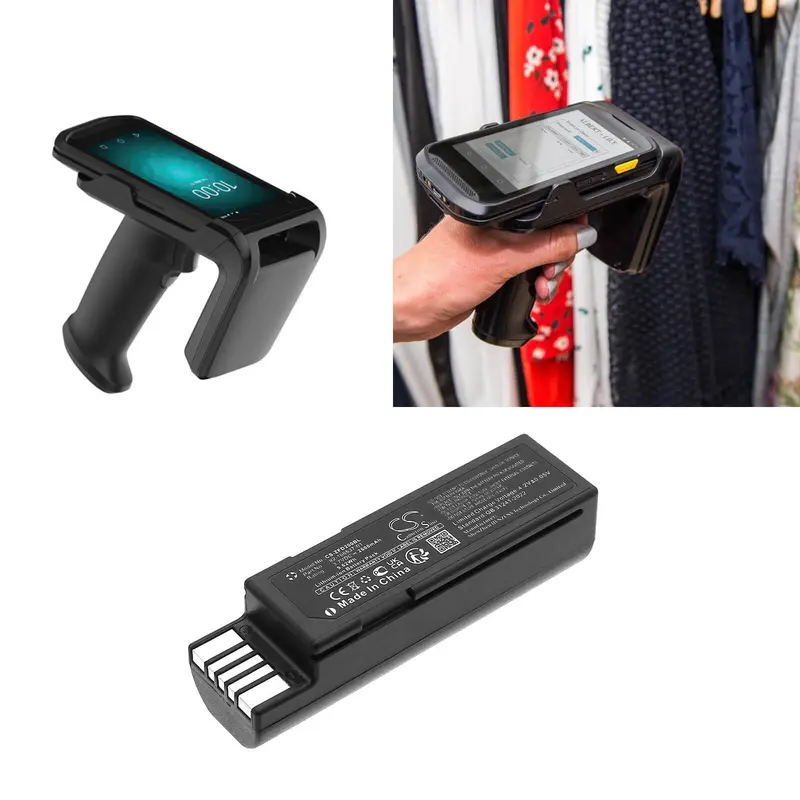Zebra Rfd2000 Barcode Scanner Battery – 3.7V 2600Mah Li-Ion (9.62Wh) 1