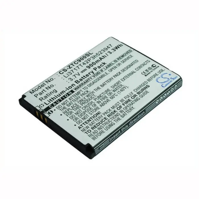 Zte C90 Smartphone Replacement Battery – 3.7V 900Mah Li-Ion (Li3717T42P3H523947) 1